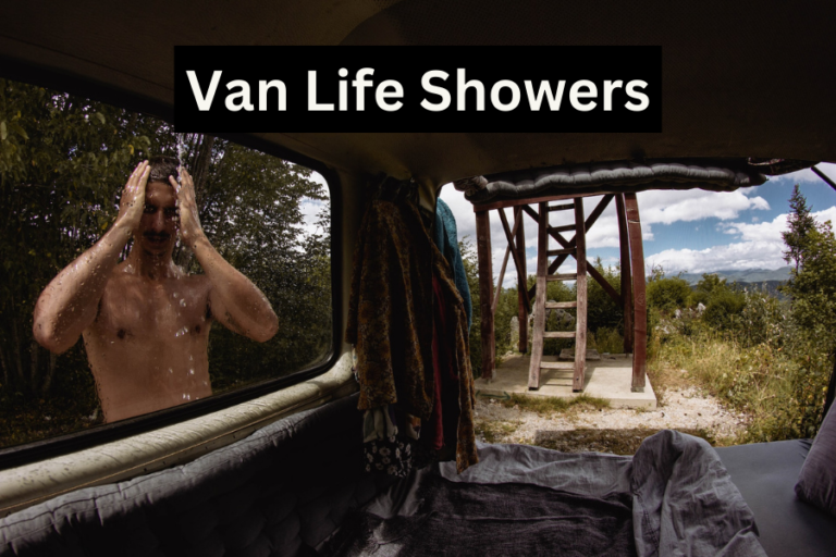 Van Life Shower Ideas 2024